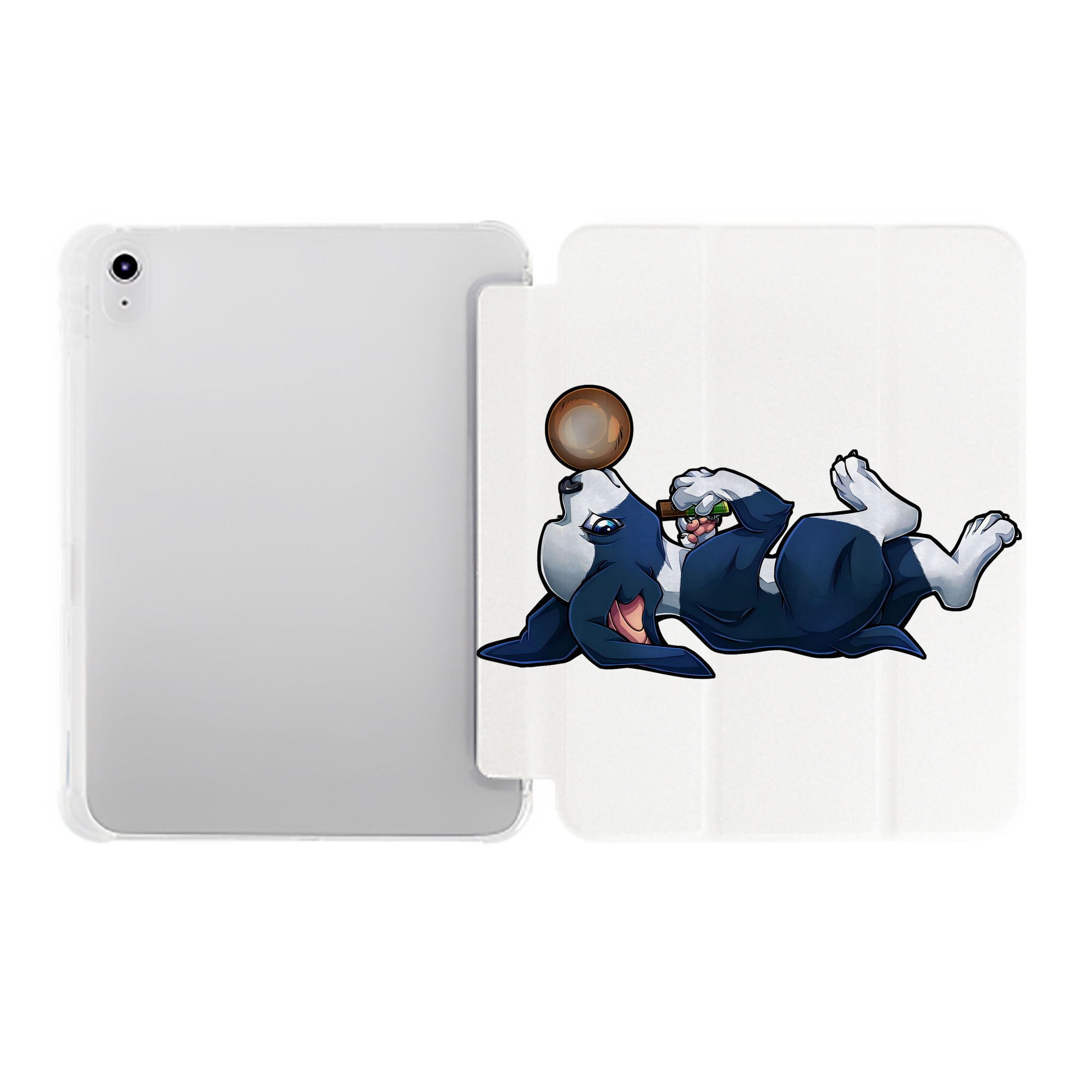 （画像用） ジョジョの奇妙な冒険 JoJo's Bizarre Adventure IPad ケース ペン収納付き 三つ折りスタンド PUレザー×シリコン 対応機種9.5/10.5/10.9インチ